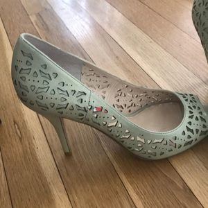 Shoes Enzo angiolini, light green, never used